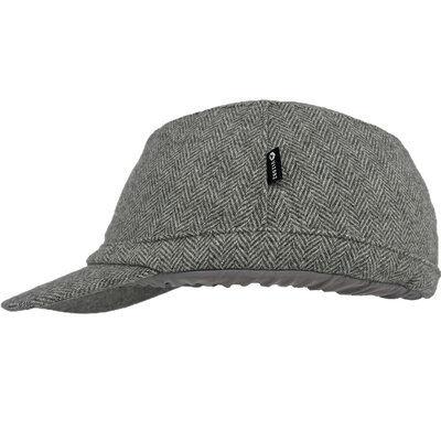 Vizorz SwitchCap Fahrradhelm&uuml;berzug - Grey woolly cap