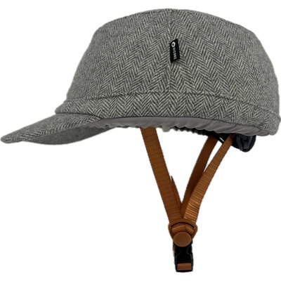 Vizorz SwitchCap Fahrradhelme - Grey woolly cap