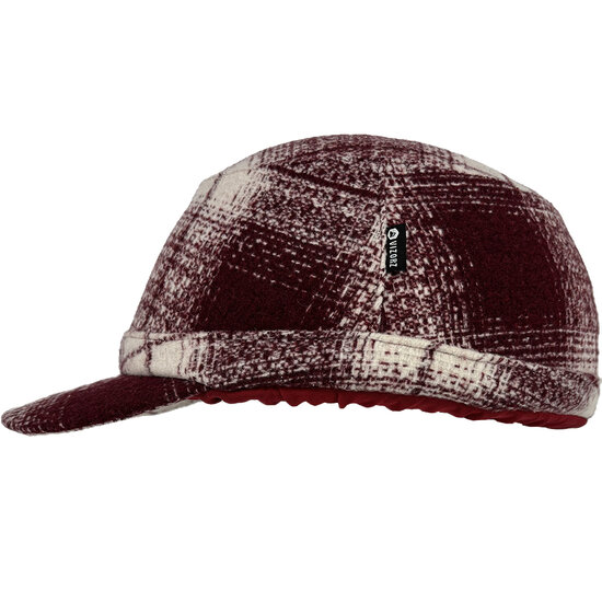 Vizorz SwitchCap Fahrradhelm&uuml;berzug - Woolly cherry cap