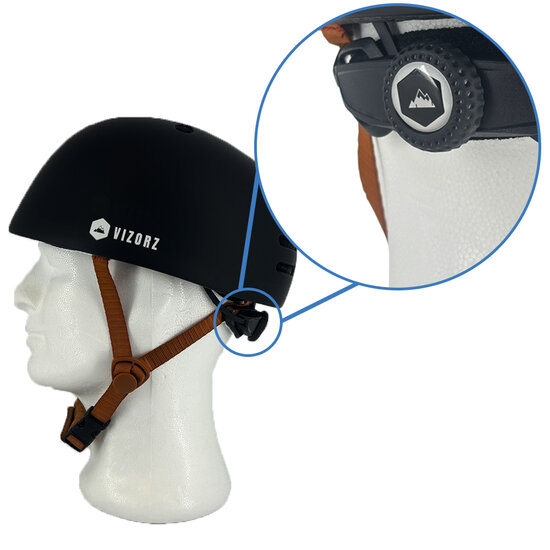 Vizorz SwitchCap Fahrradhelme - Grey woolly cap