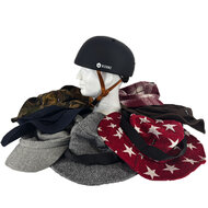 Vizorz SwitchCap Fahrradhelme - Grey woolly cap