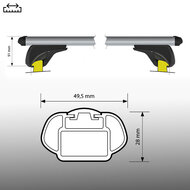 Nordrive Dachtr&auml;ger Mercedes EQA ab 2023