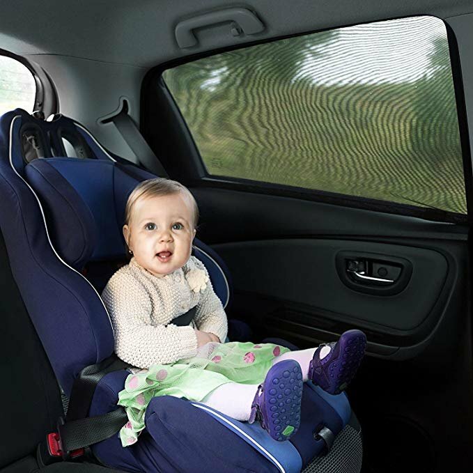 Sonnenschutz Auto Seitenscheibe in Auto-Sonnenschutz-Kindersitz