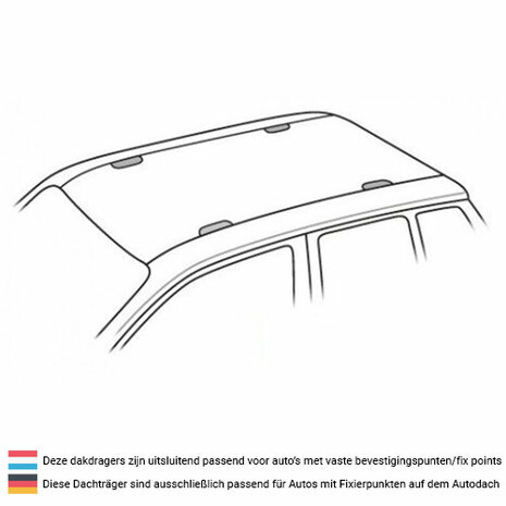 Dachtr&auml;ger Opel Meriva (A) 5-t&uuml;rig Flie&szlig;heck 2003 - 2009