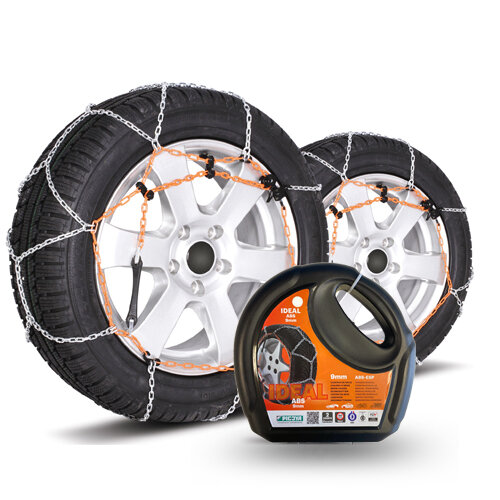 Schneeketten Picoya 9mm Mini Paceman 2012-2016 f&uuml;r Ihre Reifengr&ouml;&szlig;e 195/60R16