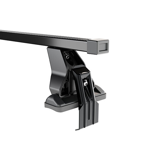 Für Fiat Egea & Tipo 2015-Up Dachträgersystem, Aluminium-Querstange,  Metallhalterung, abschließbar, Schwarz