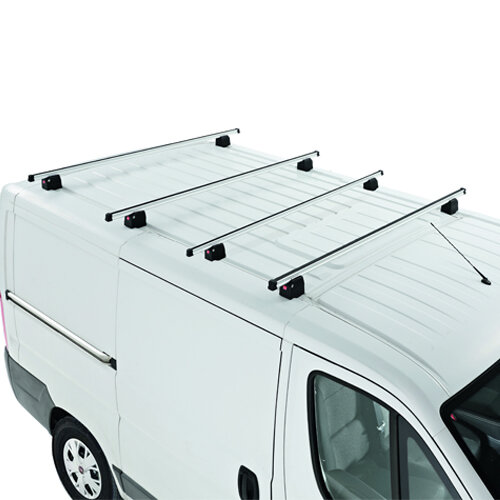 Dachtr&auml;ger Fiat Ducato L (L3-4035) /H2-H3 ab 07/2006 4er-Set aluminium