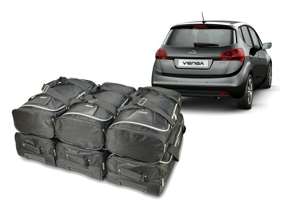 Carbags Reisetaschenset Kia Venga 5-t&uuml;rig Flie&szlig;heck 2009 - 2019