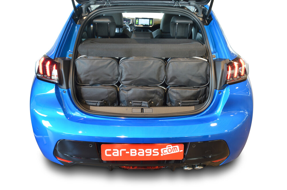 Carbags Reisetaschenset Peugeot 208 II 5-t&uuml;rig Flie&szlig;heck ab 2019