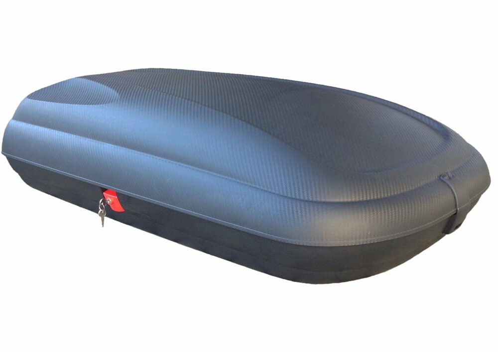 Dachbox ArtPlast 400 liter anthrazit/carbon + dachträger Mini Countryman  (R60) 2010 - 2017 für Geschlossene aufliegende Dachreling