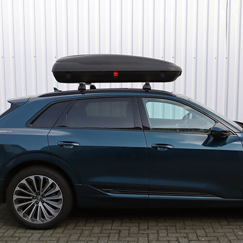 Dachbox Artplast 400 liter anthrazit/carbon + Dachtr&auml;ger Audi A3 Sportback 2013 - 2020