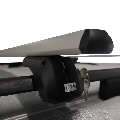 Dachbox ArtPlast 400 liter anthrazit/carbon + Dachtr&auml;gers Ford Kuga SUV 2012 - 2020