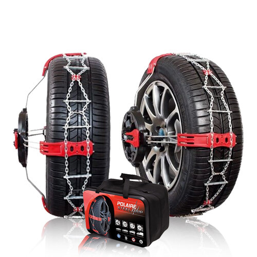 Lauffl&auml;chen Schneeketten Modula Modula polaire grip Stahl Hyundai Santa Fe 2000-2006 f&uuml;r Reifengr&ouml;sse 235/60R18