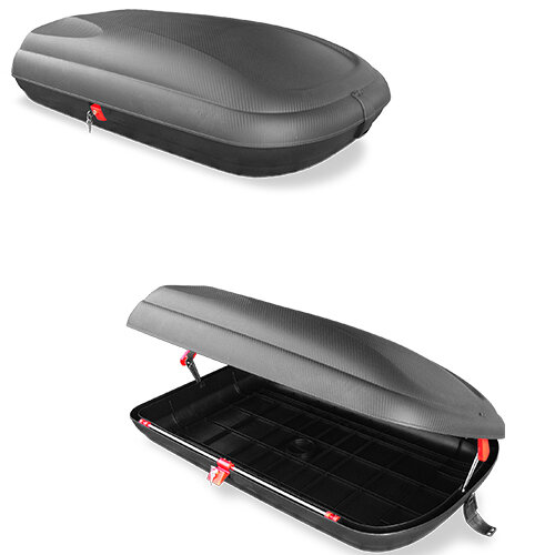 ArtPlast Dachbox 320 liter + PerfectFit Dachtr&auml;ger Hyundai Accent 4-t&uuml;rig Limousine 2011 - 2018
