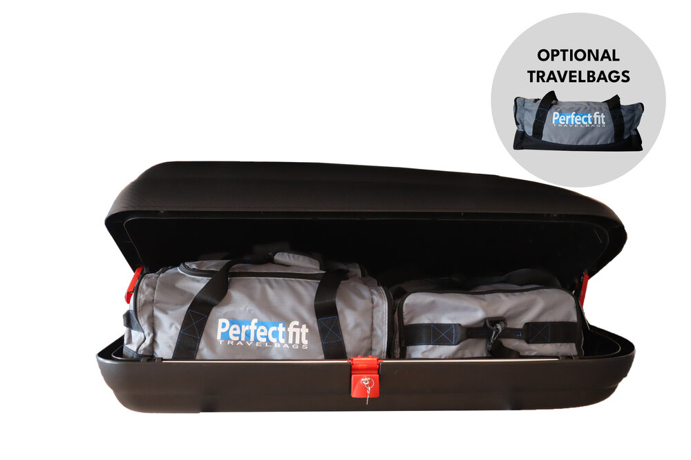 ArtPlast 320 Liter + dachtr&auml;ger Fiat Panda III Cross ab 2018 f&uuml;r Geschlossene aufliegende Dachreling