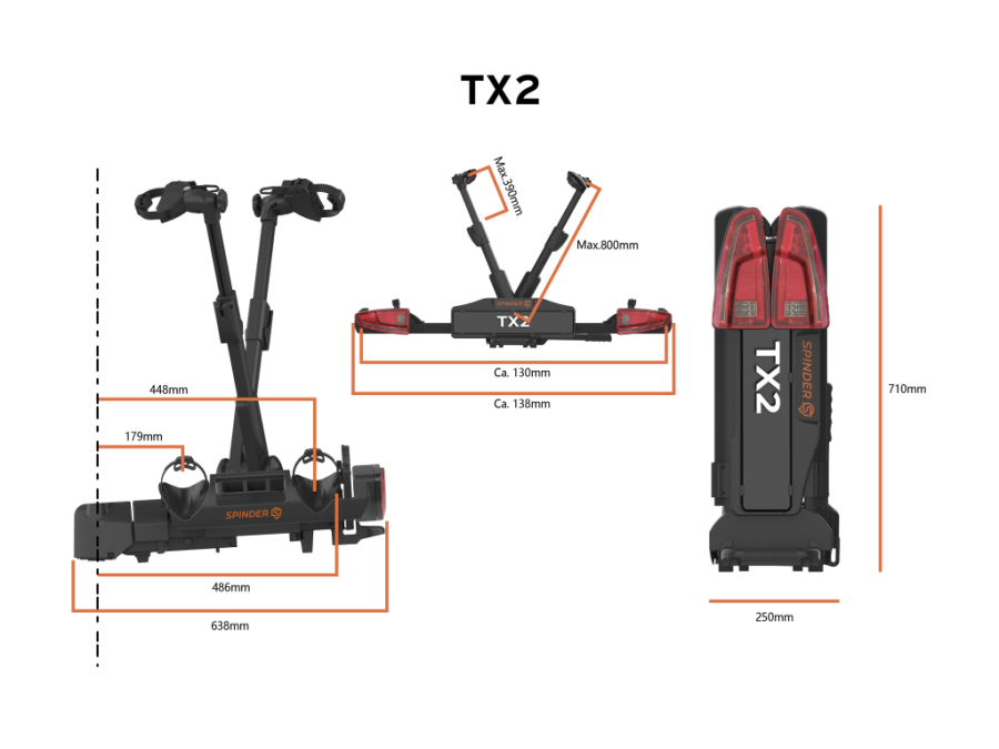 Spinder Fahrradtr&auml;ger TX2 - E-Bike