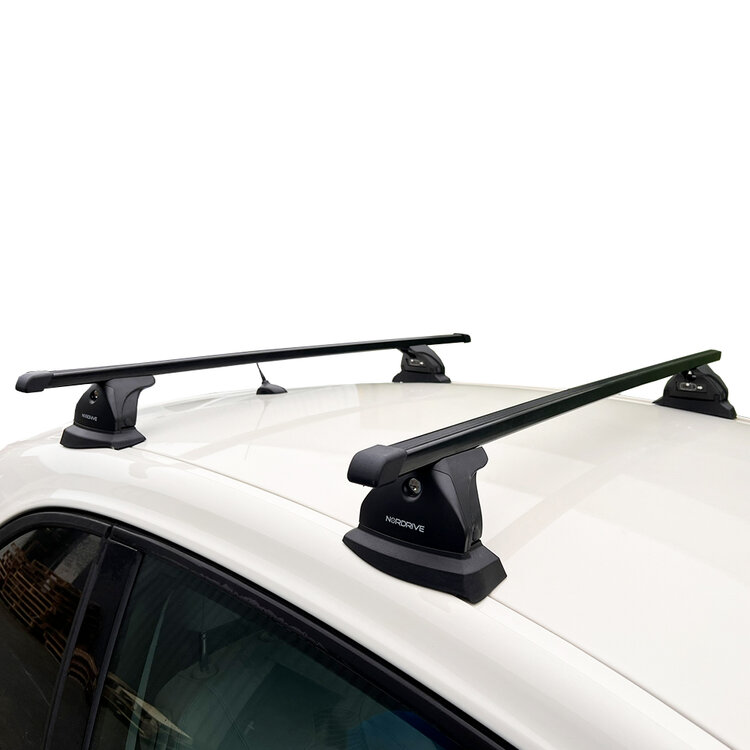 PerfectFit Dachbox 400 Liter + Nordrive Dachtr&auml;ger Saab 9-3 Sport Sedan 07/2005 - 06/2012