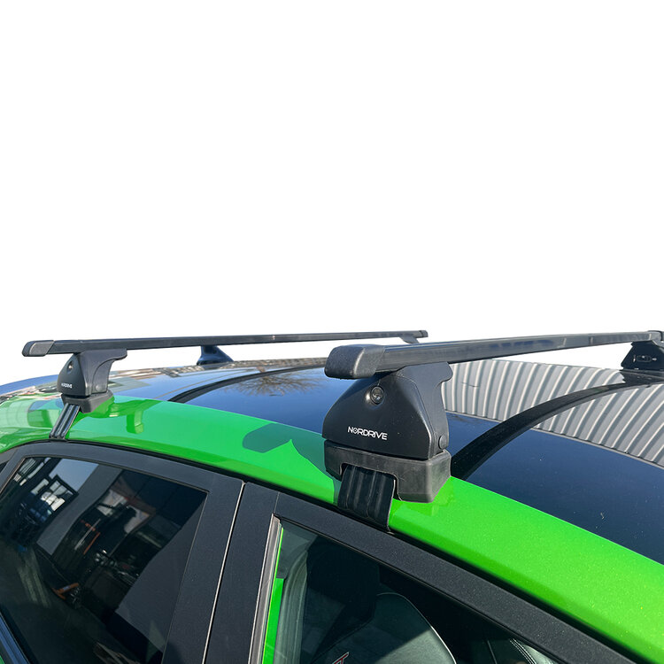 PerfectFit Dachbox 400 Liter + Nordrive Dachtr&auml;ger Alfa Romeo Giulietta 5-t&uuml;rig Flie&szlig;heck 04/2010 - 04/2021