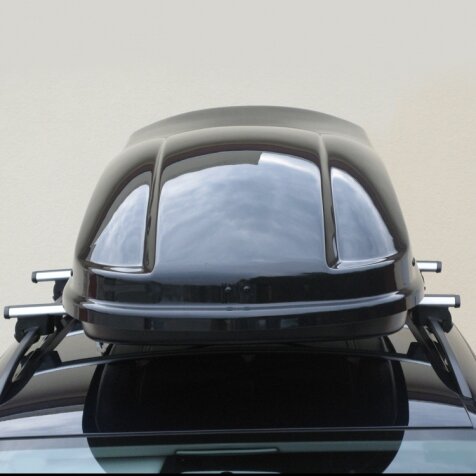 Farad Dachbox Marlin N11 530 Liter - Hochglanz Schwarz