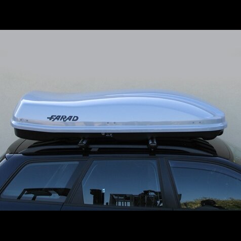 Farad Dachbox Marlin N7 680 Liter - Hochglanz Grau