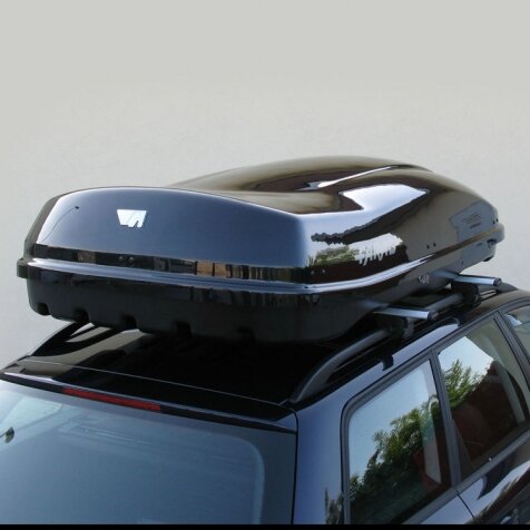 Farad Dachbox Marlin N7 680 Liter - Hochglanz Schwarz