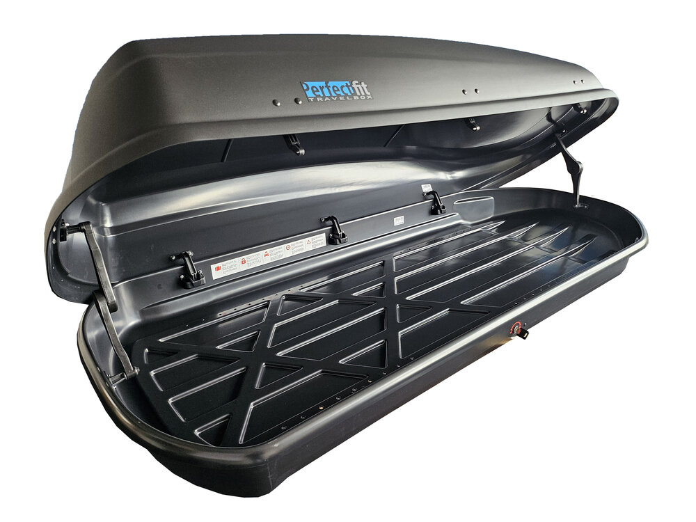 PerfectFit Dachbox 440 Liter + Nordrive Dachtr&auml;ger Alfa Romeo Junior ab 06/2024
