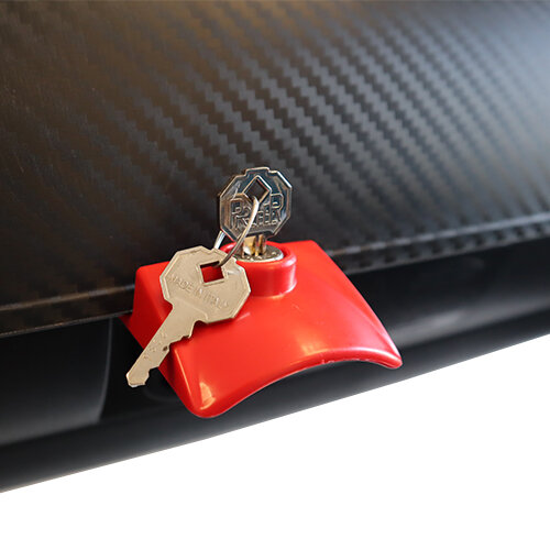 ArtPlast Dachbox 400 Liter + PerfectFit Dachtr&auml;ger Daihatsu Charade 5 T&uuml;rer Flie&szlig;heck 2011 - 2013