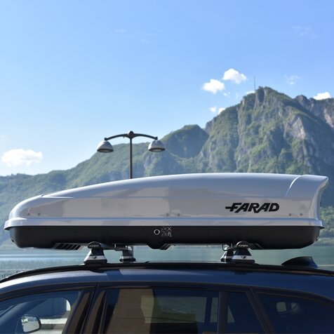 Farad Dachbox Koral N20 480 Liter - Hochglanz Grau