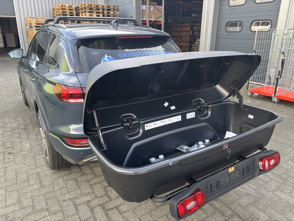 Modula Recargo Heckbox Anh&auml;ngerkupplung Anthrazit/Schwarz