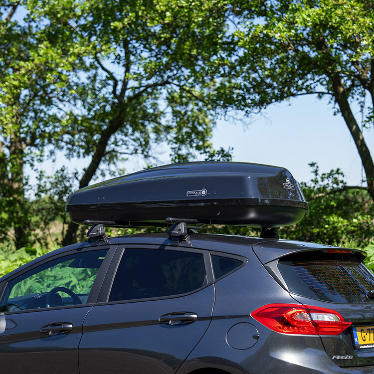 Modula Dachbox Ciao 430 Liter - Hochglanz schwarz