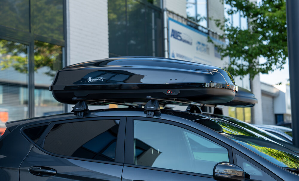 Modula Dachbox Ciao 430 Liter - Hochglanz schwarz