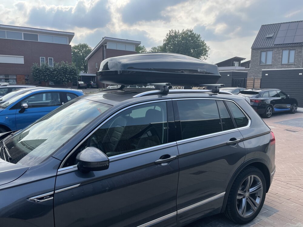 Modula Dachbox Ciao 430 Liter - Hochglanz schwarz