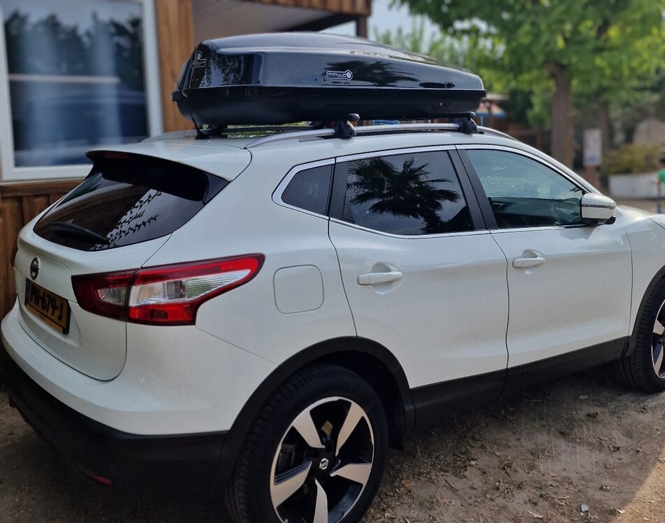 Modula Dachbox Ciao 430 Liter - Hochglanz schwarz