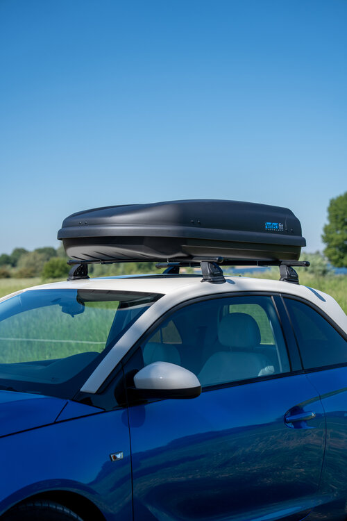 Dachbox PerfectFit 400 Liter + Dachtr&auml;ger Ford Mondeo SW (CD391) Kombi ab 2014