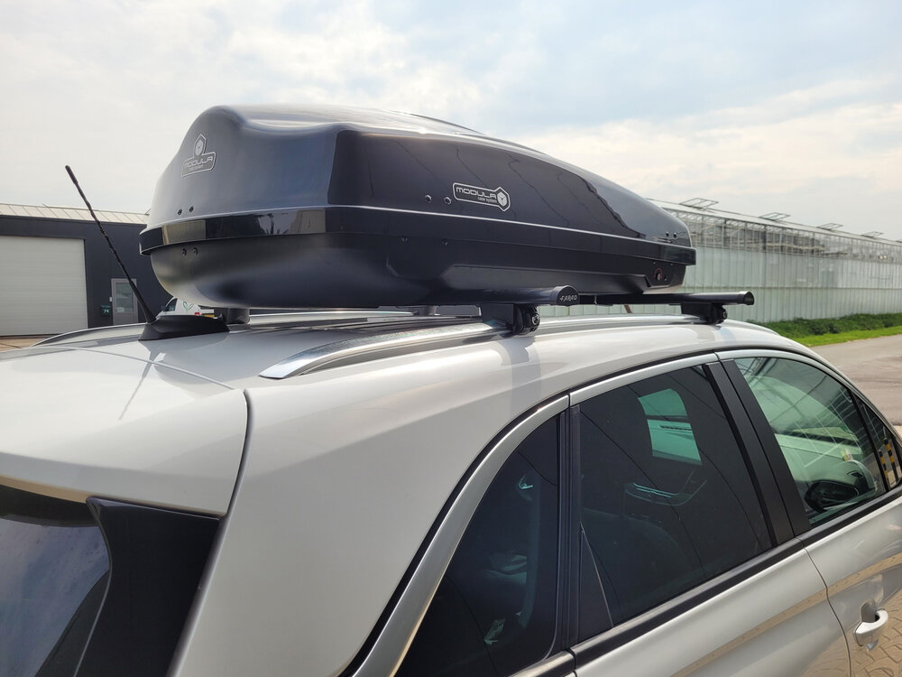 Modula Dachbox Ciao 340 Liter - Hochglanz schwarz