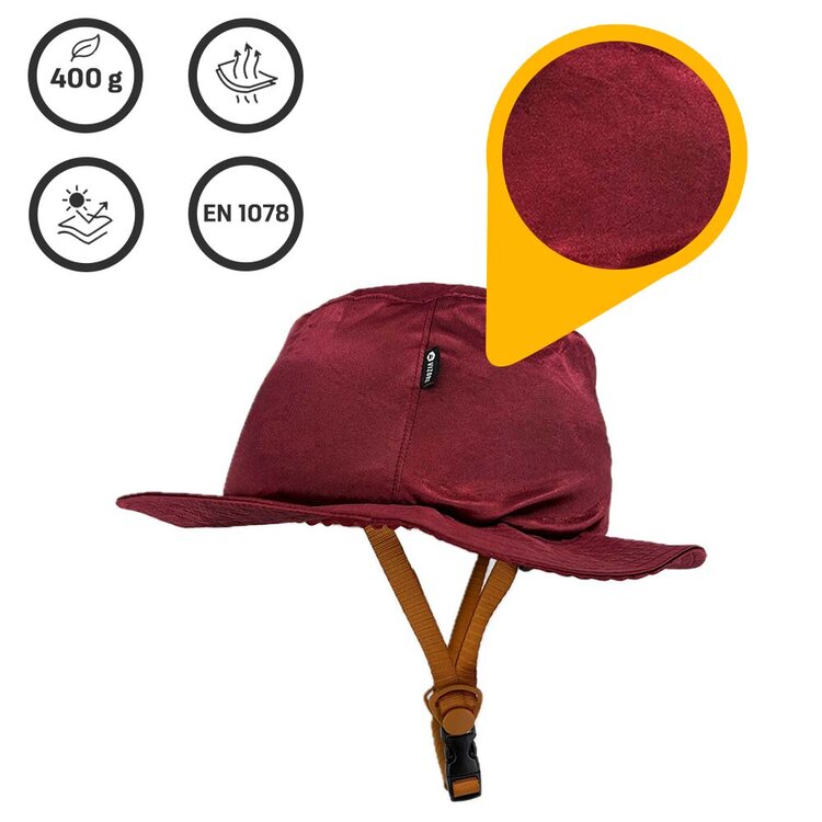 Vizorz SwitchCap Fahrradhelme - Red shiny classic