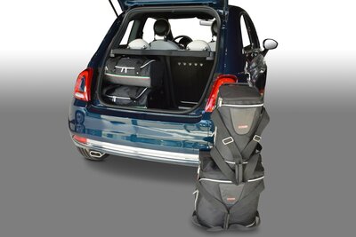 Carbags Reisetaschenset Fiat 500 3 deurs hatchback ab 2007