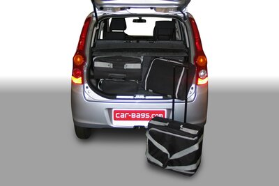 Carbags Reisetaschenset Daihatsu Cuore (L276) 5-t&uuml;rig Flie&szlig;heck 2007 - 2012