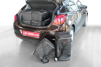 Carbags Reisetaschenset Opel Astra J 5-t&uuml;rig Flie&szlig;heck 2009 - 2015
