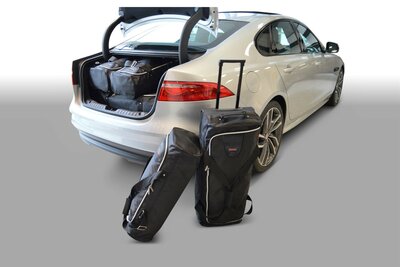 Carbags Reisetaschenset Jaguar XF (X260) 4-t&uuml;rig Limousine ab 2015
