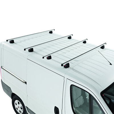 Dachtr&auml;ger Mercedes Sprinter 06/2006-05/2018 4er-Set aluminium