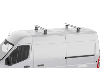 Dachtr&auml;ger Renault Kangoo II - L1,L2 2007 - 2020 2er-Set aluminium