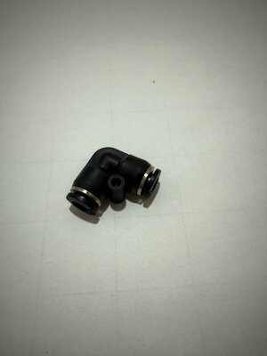 Terrassen-K&uuml;hlung - Winkelkupplung schwarz