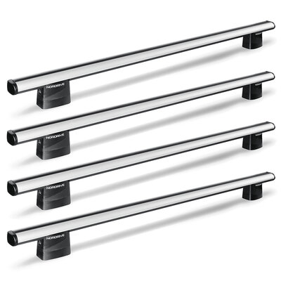 Nordrive Dachtr&auml;ger Mercedes Viano (met T-track) 09/2003 - 02/2014 4er-Set aluminium