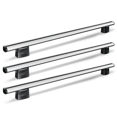 Nordrive Dachtr&auml;ger Citro&euml;n Berlingo M 09/2018 - 01/2022 3er-Set aluminium