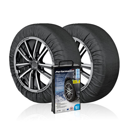 Snowdrive Schneesocken Volvo V60 Cross Country 2015 - 2018 f&uuml;r Ihre Reifengr&ouml;&szlig;e 235/50R18