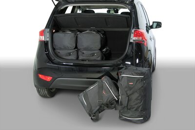 Carbags Reisetaschenset Hyundai ix20 2010-2019 5-T&uuml;rer Schr&auml;gheck