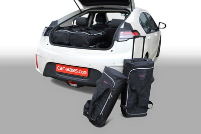 Carbags Reisetaschenset Opel Ampera 2012-2016 5-T&uuml;rer Schr&auml;gheck
