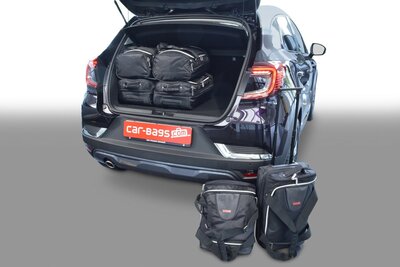 Carbags Reisetaschenset Renault Captur II 2019 bis heute 5-T&uuml;rer Schr&auml;gheck