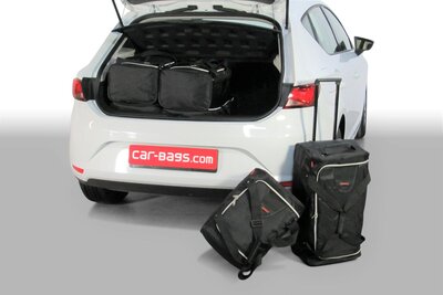 Carbags Reisetaschenset Seat Leon (5F) 2012-2020 3 &amp; 5-T&uuml;rer Schr&auml;gheck